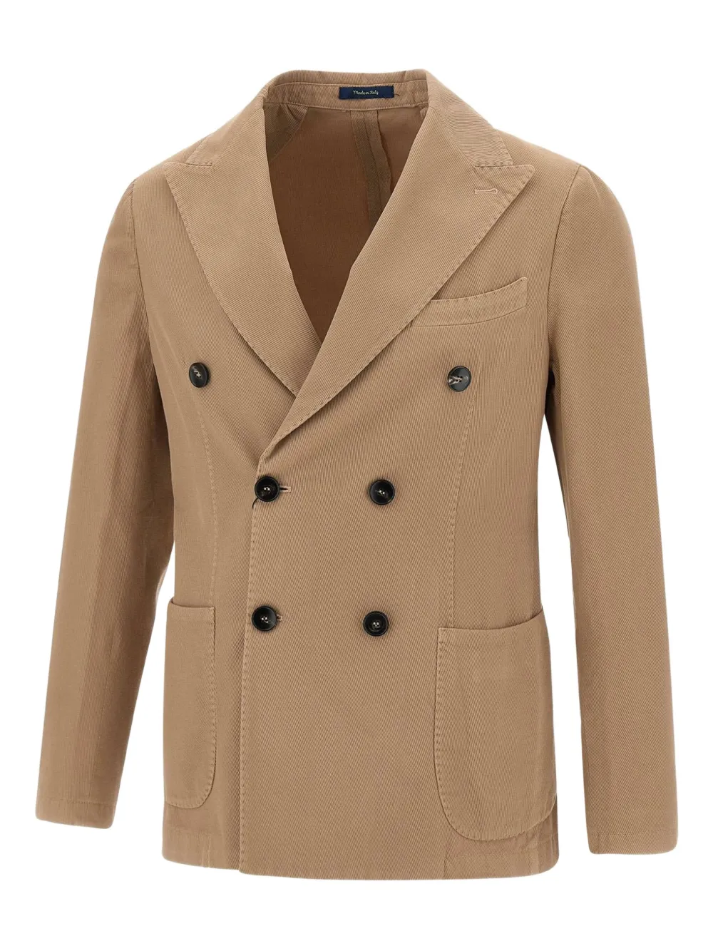 Двубортный пиджак с заостренными лацканами Marchesani, коричневый
Двубортный пиджак с заостренными лацканами Marchesani, коричневый