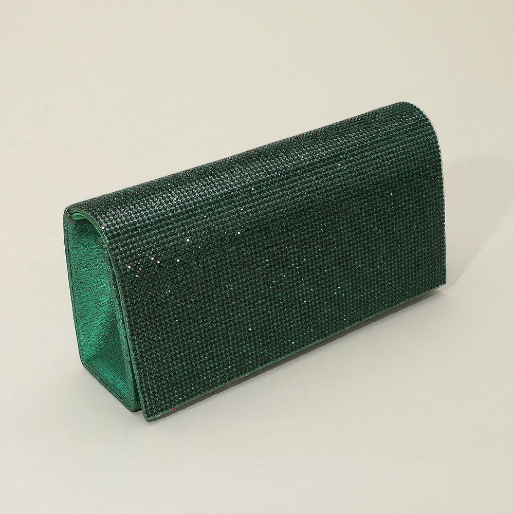 Вечерняя сумочка-клатч / сумка через плечо с блестками и заклепками FASHNZFAB
Вечерняя сумочка-клатч / сумка через плечо с блестками и заклепками FASHNZFAB