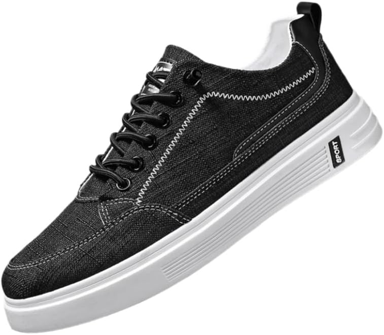 Мужские низкие спортивные туфли - удобные повседневные кеды из ткани. Простой дизайн. Мягкая подкладка. Подходят для ежедневных прогулок и активного отдыха на улице Fmshi, черный
Мужские низкие спортивные туфли - удобные повседневные кеды из ткани. Простой дизайн. Мягкая подкладка. Подходят для ежедневных прогулок и активного отдыха на улице Fmshi, черный
