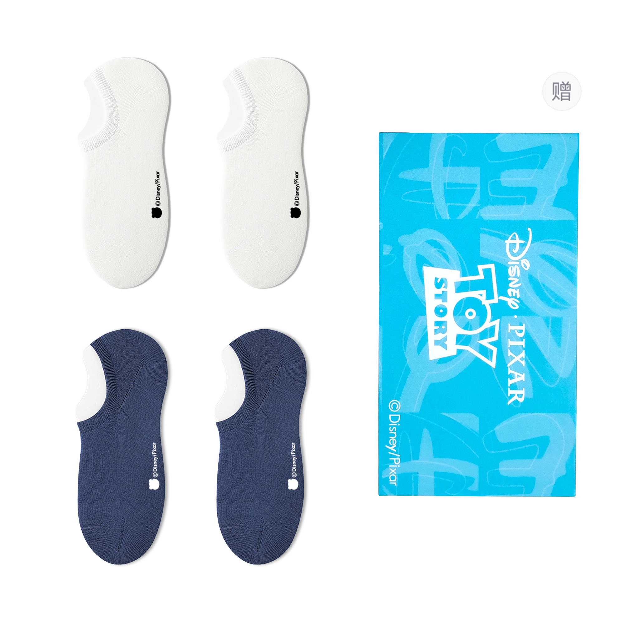 Ноу-шоу носки унисекс шопер 4 шт Disney, белый/синий
Ноу-шоу носки унисекс шопер 4 шт Disney, белый/синий