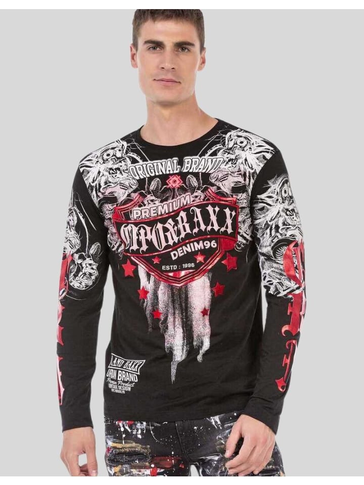 Функциональный лонгслив Cipo & Baxx, черный
Функциональный лонгслив Cipo & Baxx, черный