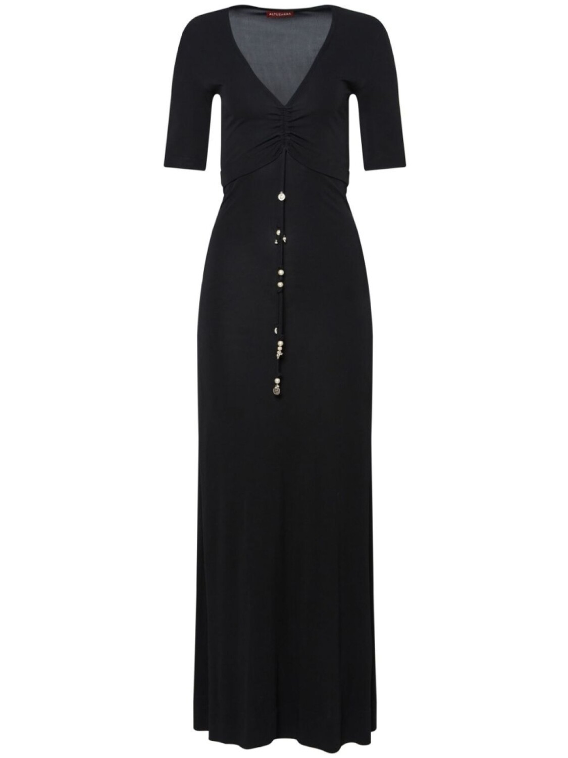 Altuzarra платье Panya с короткими рукавами, черный
Altuzarra платье Panya с короткими рукавами, черный