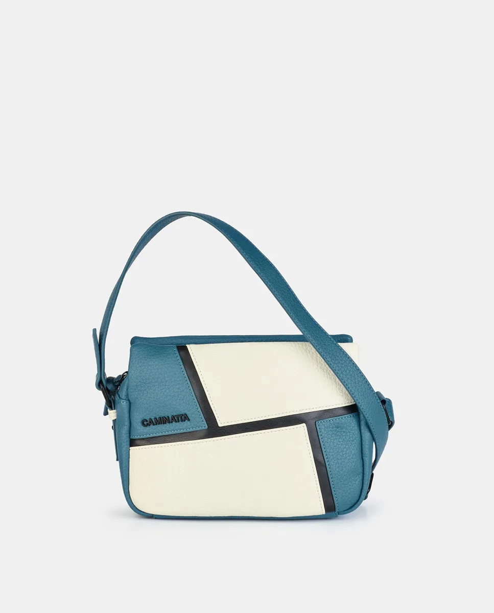 Сумка через плечо в цвете мульти-деним Caminatta, синий
Сумка через плечо в цвете мульти-деним Caminatta, синий