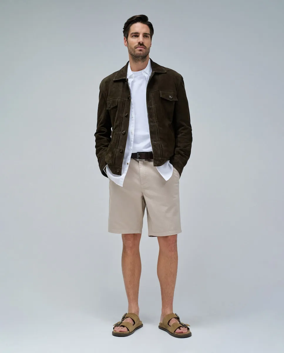 Мужские короткие брюки regular fit с льном Salsa Jeans, бежевый
Мужские короткие брюки regular fit с льном Salsa Jeans, бежевый