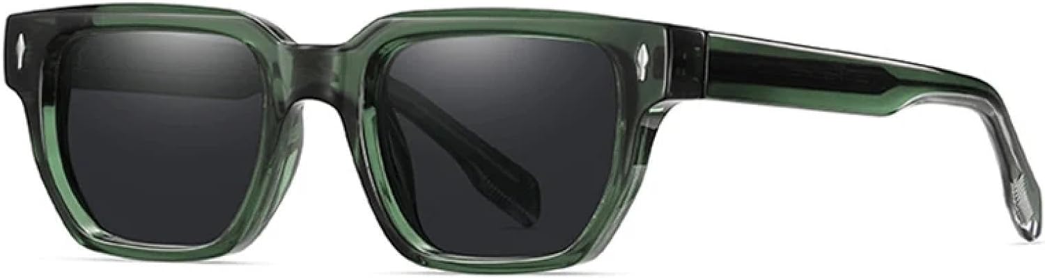 Мужские солнцезащитные очки с прозрачными градиентными линзами и защитой от УФ-излучения UV400; женские солнцезащитные очки с заклепками в форме «кошачьего глаза» DSVIGF, Green Grey
Мужские солнцезащитные очки с прозрачными градиентными линзами и защитой от УФ-излучения UV400; женские солнцезащитные очки с заклепками в форме «кошачьего глаза» DSVIGF, Green Grey