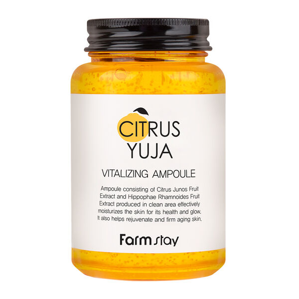 Ампула для лица, 250 мл Farmstay Citrus yuja
Ампула для лица, 250 мл Farmstay Citrus yuja