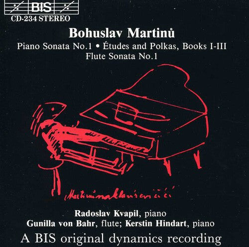 CD диск Martinu / Kvapil / Bahr: Piano Sonata 1
CD диск Martinu / Kvapil / Bahr: Piano Sonata 1