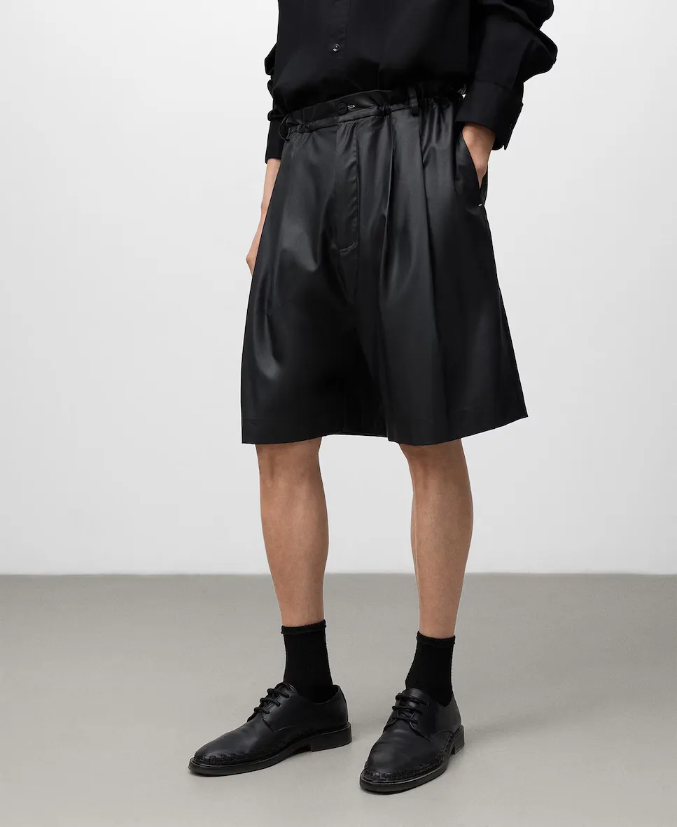 Мужские шорты свободного кроя с восковым эффектом Adolfo Dominguez, черный
Мужские шорты свободного кроя с восковым эффектом Adolfo Dominguez, черный