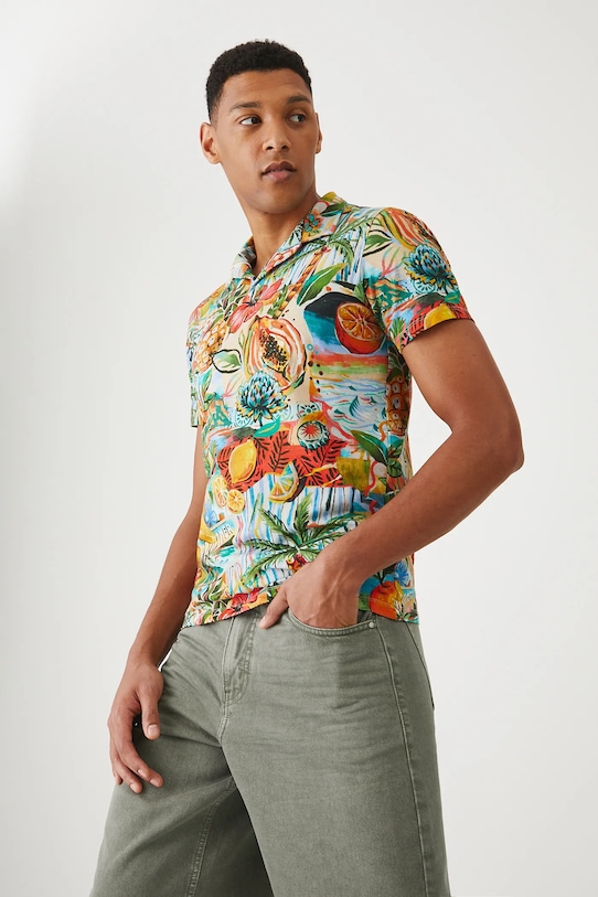 Хлопковая поло Medicine, мультиколор
Хлопковая поло Medicine, мультиколор