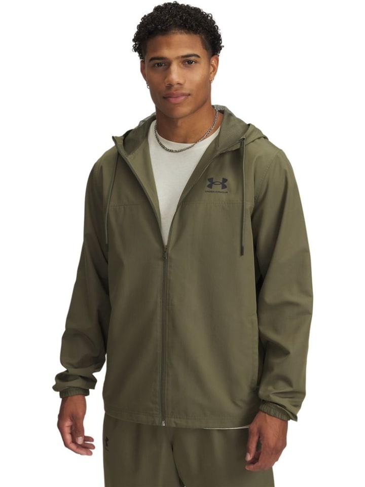 Куртка софтшелл Rival Woven Windbreaker зеленого цвета Under Armour
Куртка софтшелл Rival Woven Windbreaker зеленого цвета Under Armour