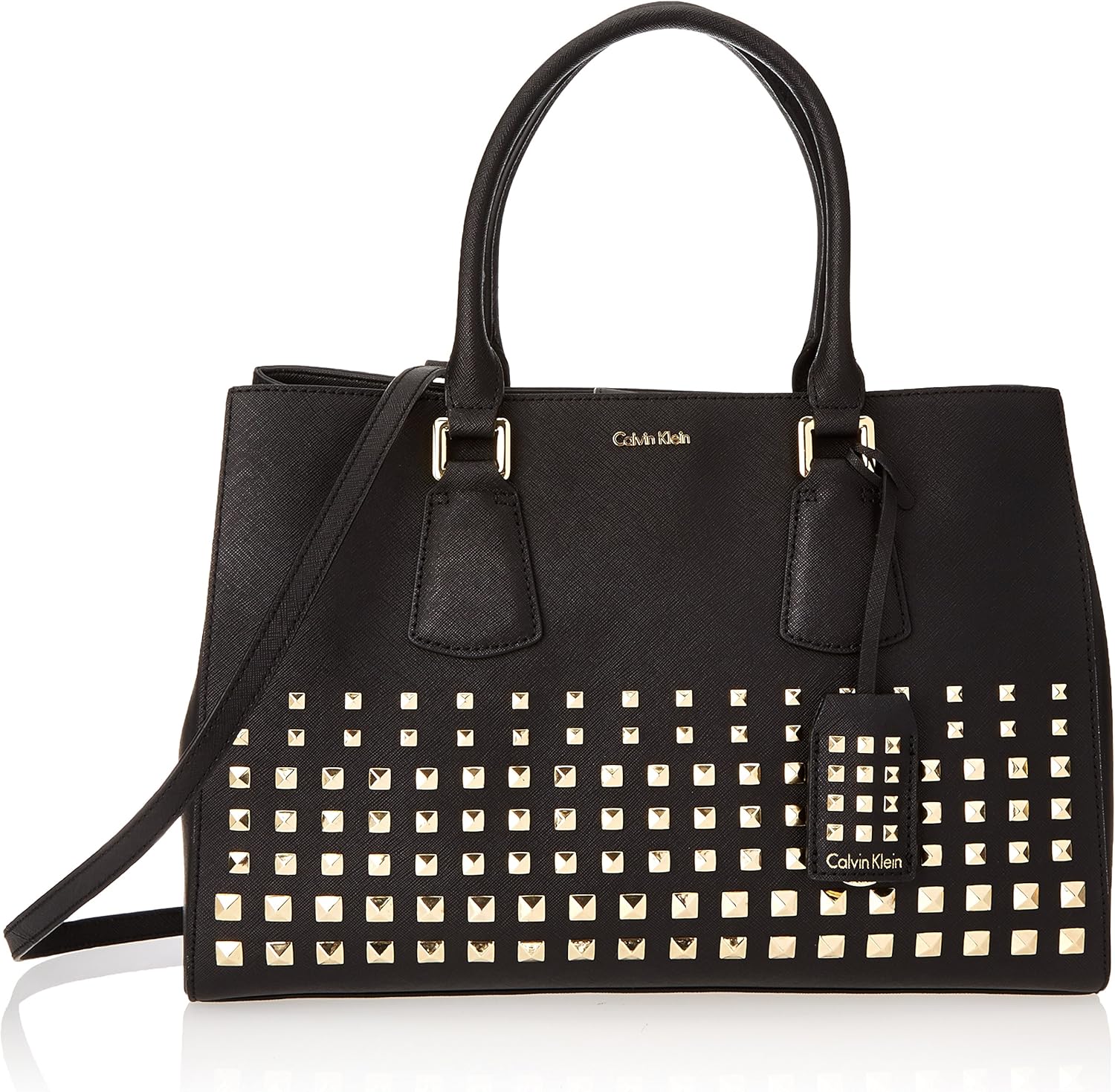 Кожаная сумка-тоут Calvin Klein с тиснением, Black Studded, Черный, Кожаная сумка-тоут Calvin Klein с тиснением, Black Studded
Кожаная сумка-тоут Calvin Klein с тиснением, Black Studded, Черный, Кожаная сумка-тоут Calvin Klein с тиснением, Black Studded