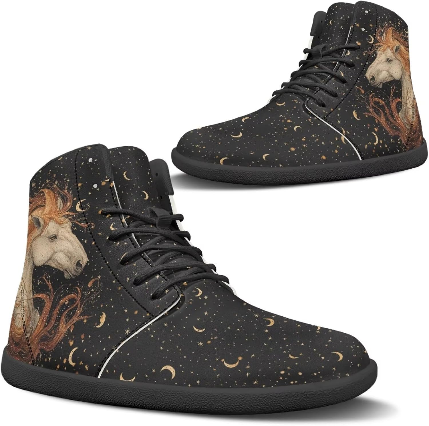 Мужские широкие кроссовки для ходьбы, легкие, нескользящие, с нулевым перепадом высоты подошвы, высокие, повседневные, плоские, для путешествий и работы, размеры 5-14 Qoiuvncy, Horse Star Sky
Мужские широкие кроссовки для ходьбы, легкие, нескользящие, с нулевым перепадом высоты подошвы, высокие, повседневные, плоские, для путешествий и работы, размеры 5-14 Qoiuvncy, Horse Star Sky