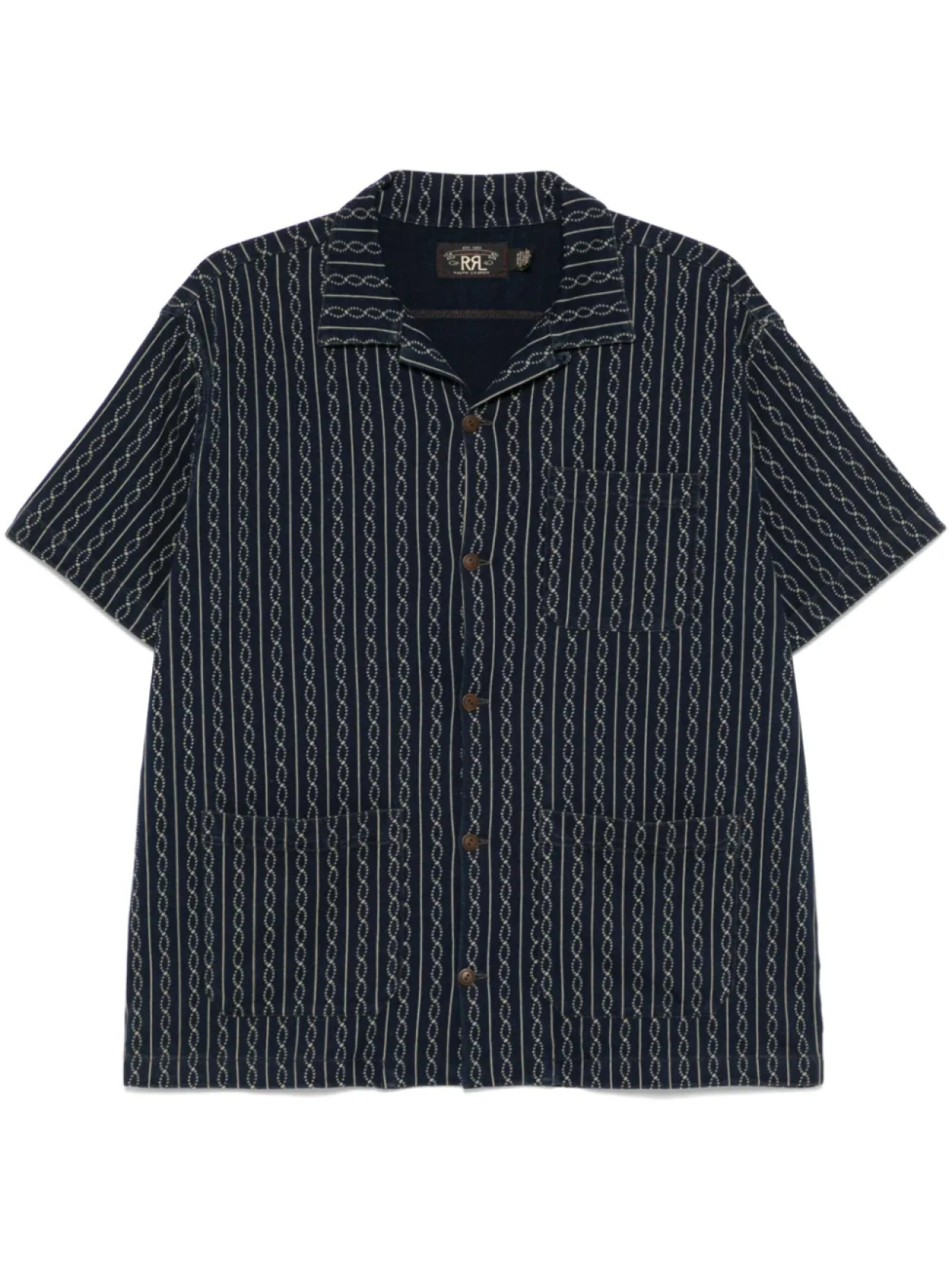 Рубашка с графичным принтом Ralph Lauren RRL, синий
Рубашка с графичным принтом Ralph Lauren RRL, синий