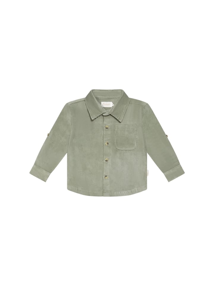 Leevje Вельветовая рубашка с нагрудным карманом, зеленого цвета
Leevje Вельветовая рубашка с нагрудным карманом, зеленого цвета