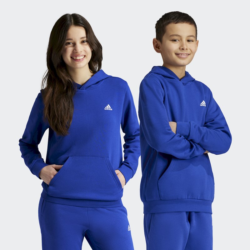 Уютная детская толстовка с капюшоном Essentials с небольшим логотипом Adidas, синий
Уютная детская толстовка с капюшоном Essentials с небольшим логотипом Adidas, синий