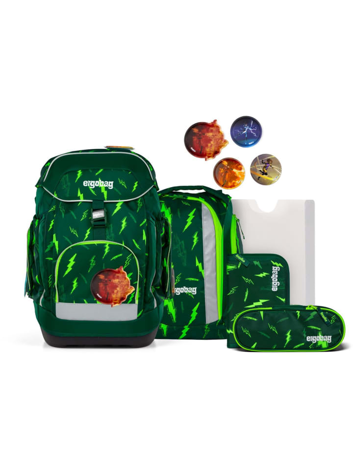 Ergobag Большой школьный рюкзак, 6 предметов. Яркий зеленый цвет с изображением медведя
Ergobag Большой школьный рюкзак, 6 предметов. Яркий зеленый цвет с изображением медведя