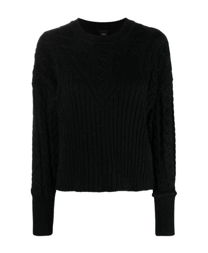 Пуловер «Броненосец» Pinko, черный
Пуловер «Броненосец» Pinko, черный