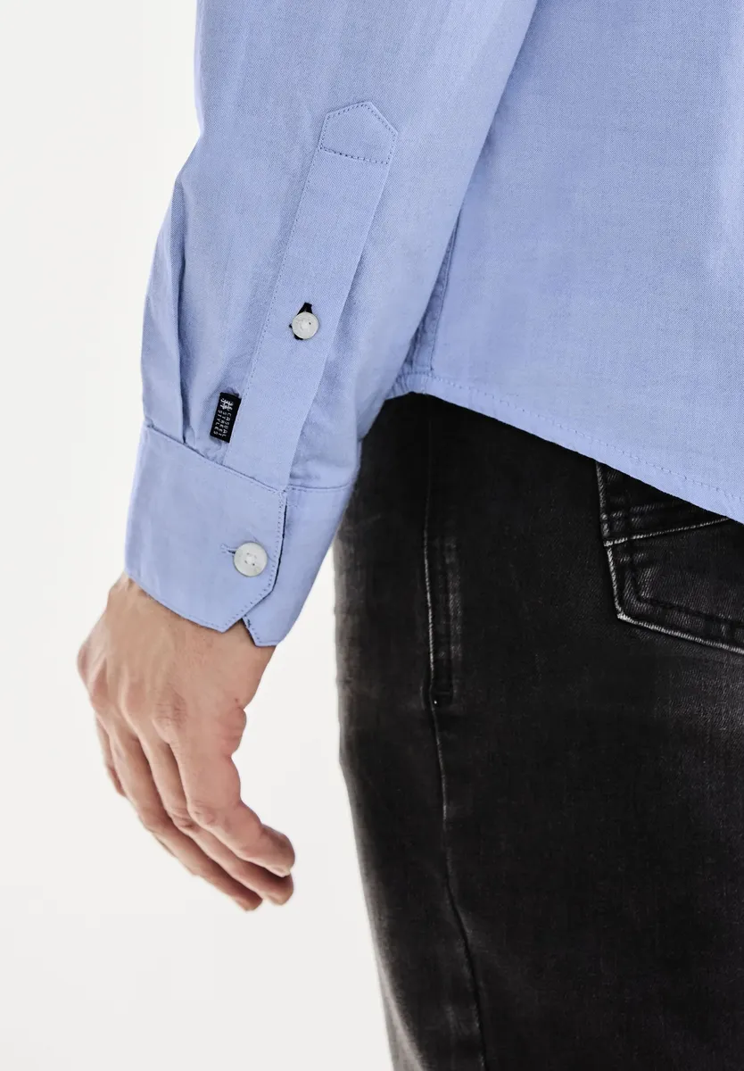 STREET ONE МУЖСКАЯ рубашка с длинными рукавами, из чистого хлопка Street One Men, цвет Shirt Blue
STREET ONE МУЖСКАЯ рубашка с длинными рукавами, из чистого хлопка Street One Men, цвет Shirt Blue