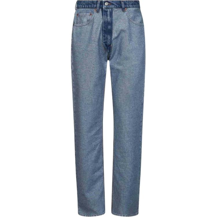 Джинсы с пятью карманами наизнанку MM6 Maison Margiela, синий
Джинсы с пятью карманами наизнанку MM6 Maison Margiela, синий