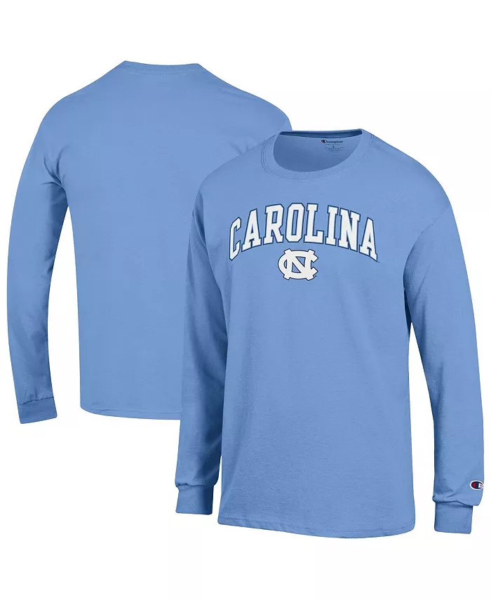 Мужская футболка с длинным рукавом Carolina Blue North Carolina Tar Heels с арочным логотипом Champion
Мужская футболка с длинным рукавом Carolina Blue North Carolina Tar Heels с арочным логотипом Champion