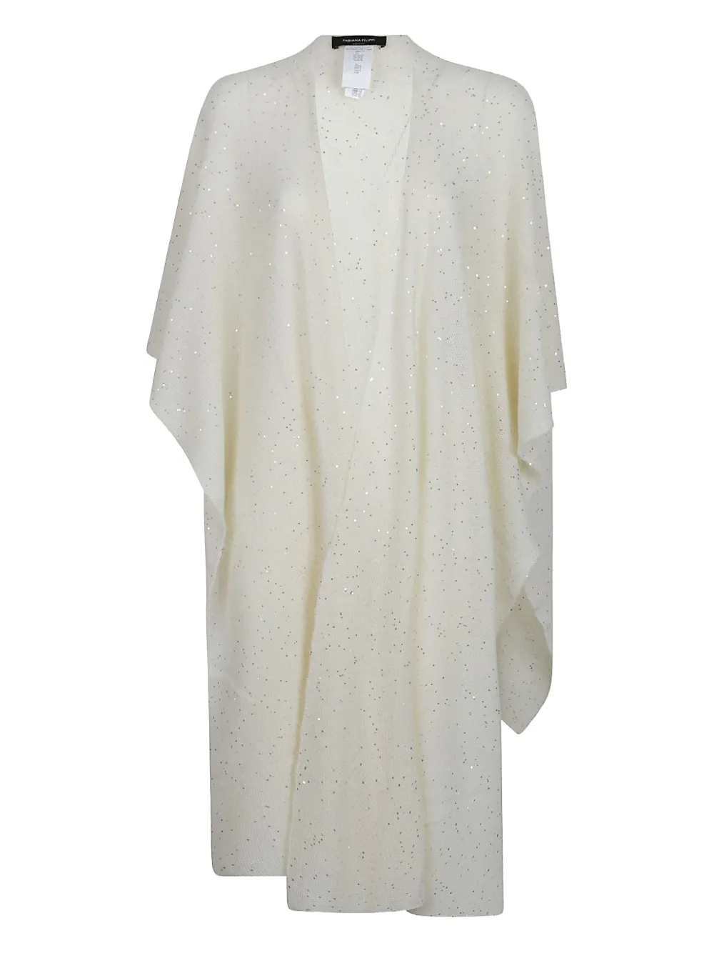 Пончо с пайетками Fabiana Filippi, нейтральный
Пончо с пайетками Fabiana Filippi, нейтральный