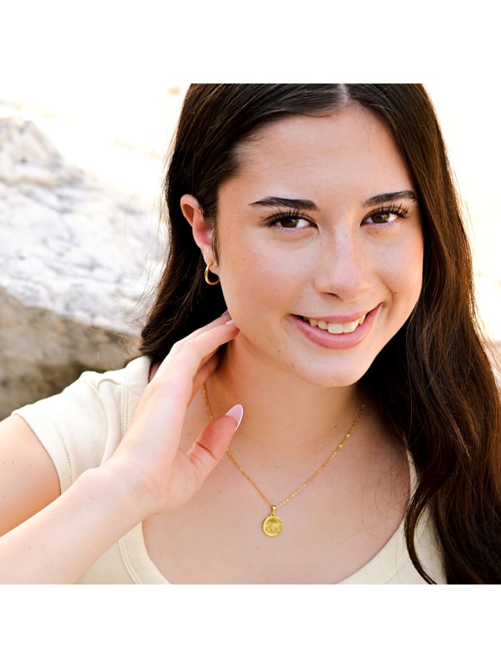 Adeliás Женские серьги - серьги-кольца на шарнирах из нержавеющей стали с золотым покрытием
Adeliás Женские серьги - серьги-кольца на шарнирах из нержавеющей стали с золотым покрытием