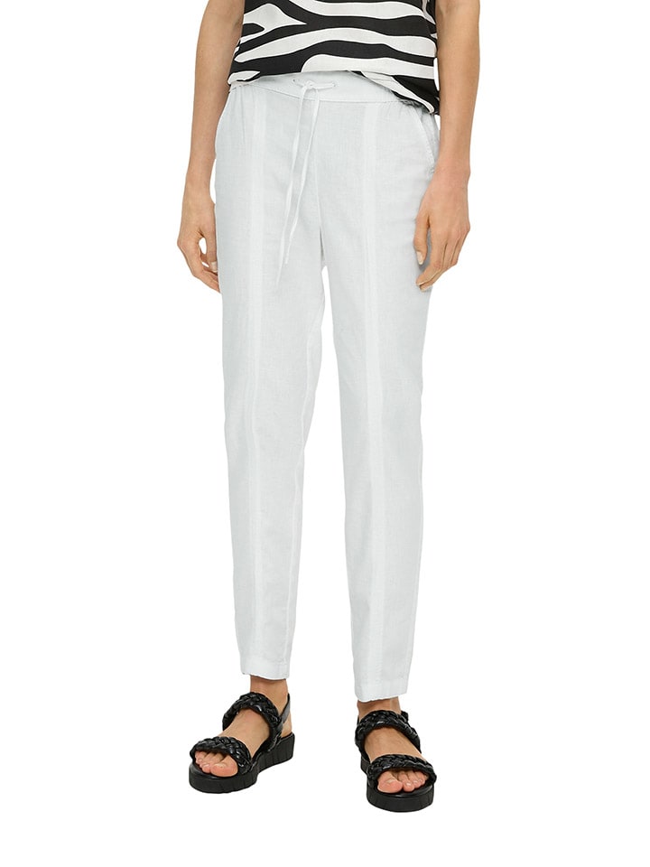 Тканевые брюки S.OLIVER RED LABEL, белый
Тканевые брюки S.OLIVER RED LABEL, белый