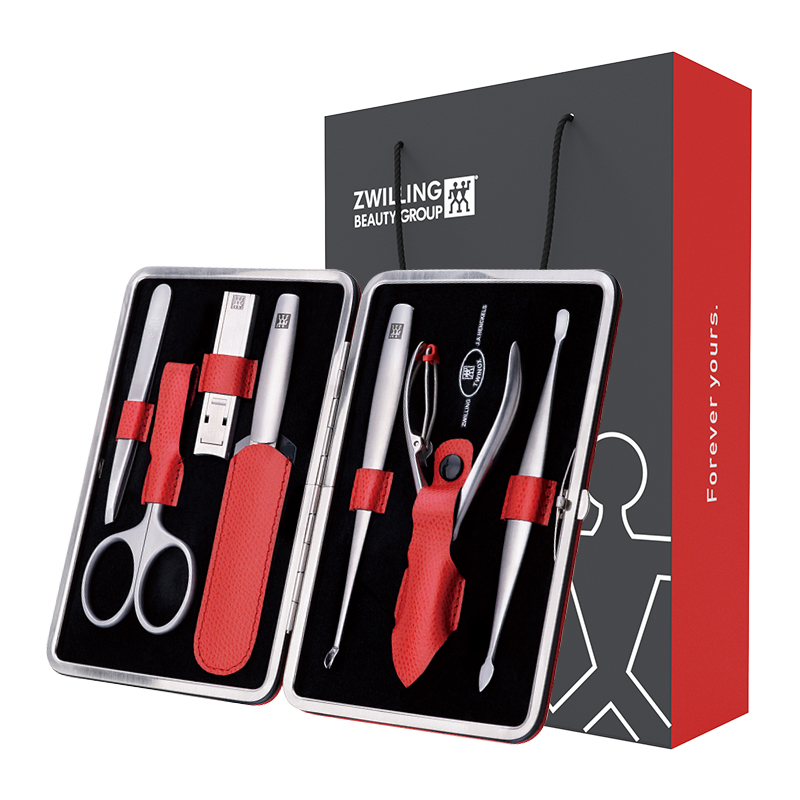 Набор из 7 маникюрных щипчиков для женщин из натуральной кожи ZWILLING
Набор из 7 маникюрных щипчиков для женщин из натуральной кожи ZWILLING