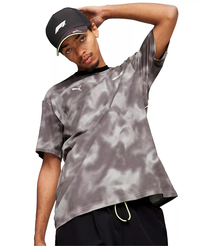 Бейсболка F1 Statement с вышитым логотипом Puma, черный 
Бейсболка F1 Statement с вышитым логотипом Puma, черный