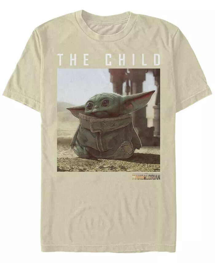 Мужская футболка с коротким рукавом Star Wars The Mandalorian The Child Long Ears Photo Fifth Sun, коричневый/бежевый
Мужская футболка с коротким рукавом Star Wars The Mandalorian The Child Long Ears Photo Fifth Sun, коричневый/бежевый