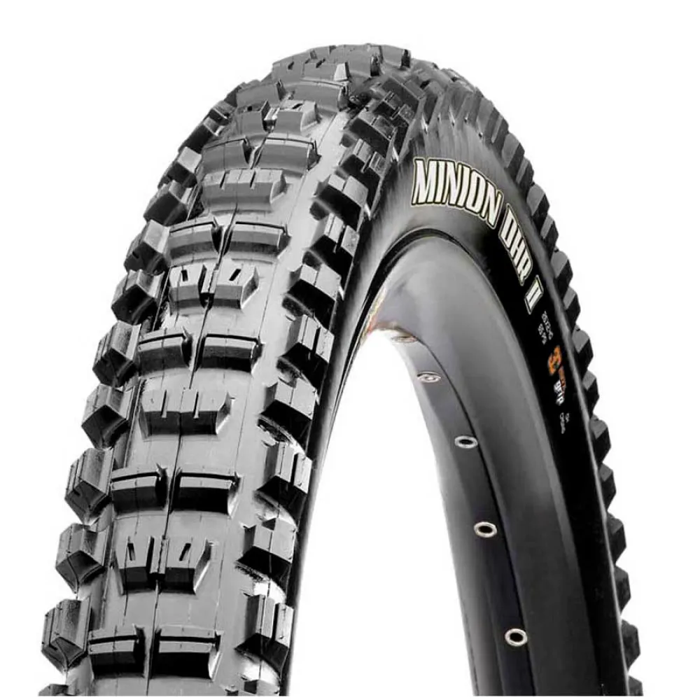 Шина для горного велосипеда Maxxis Minion DHR II EXO/TR 60 TPI Tubeless 26´´ x 2.30, черный 
Шина для горного велосипеда Maxxis Minion DHR II EXO/TR 60 TPI Tubeless 26´´ x 2.30, черный