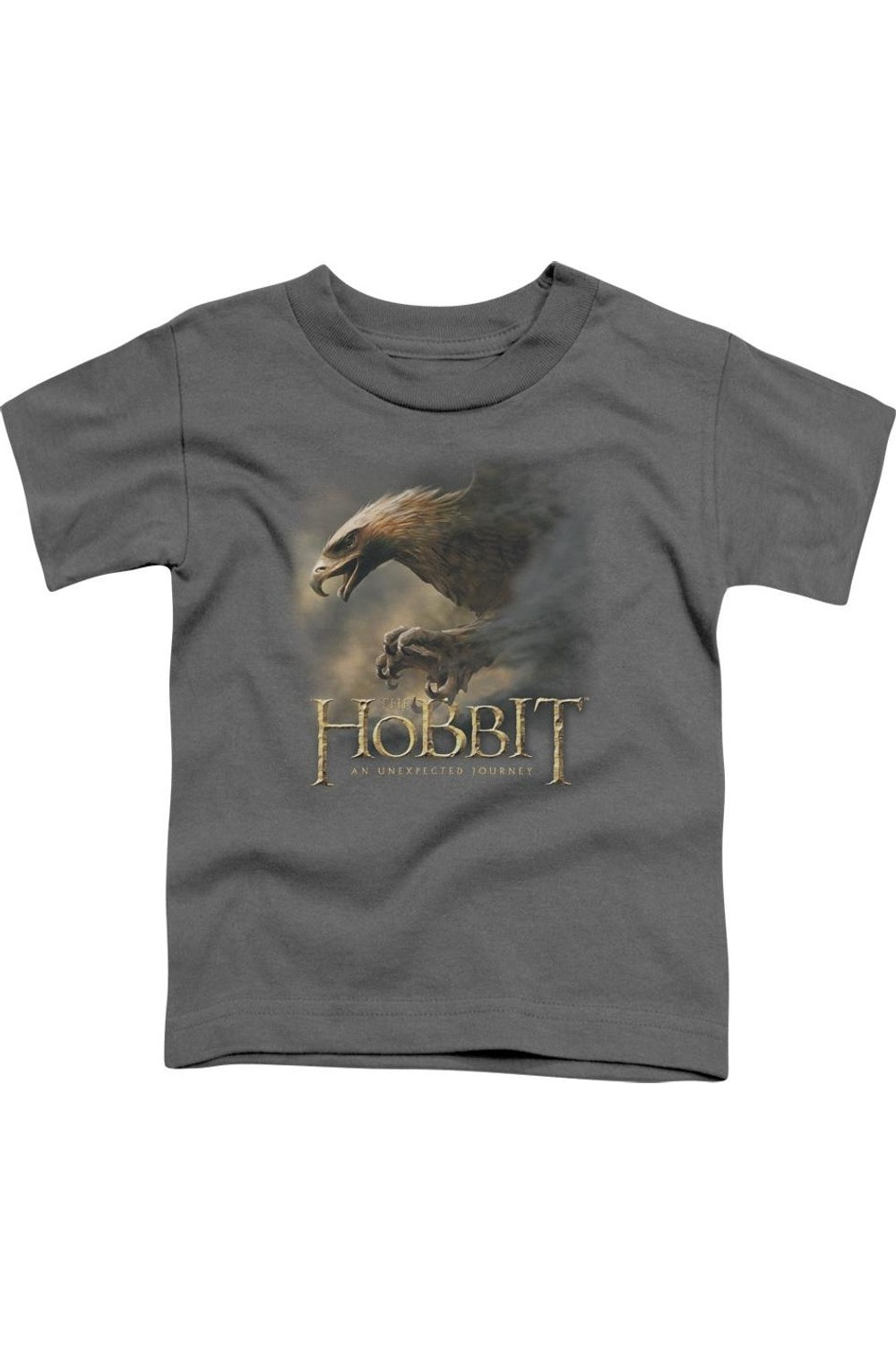 Футболка с коротким рукавом The Hobbit Great Eagle для детей Gildan, Charcoal 
Футболка с коротким рукавом The Hobbit Great Eagle для детей Gildan, Charcoal