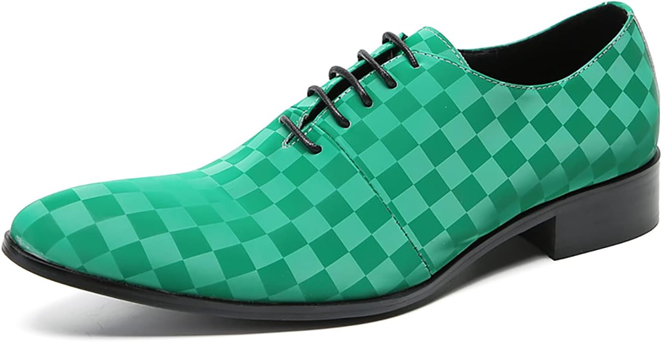 Мужские оксфорды Santimon, повседневные кожаные туфли с пледовой отделкой, дерби, для выпускного, официальных мероприятий, свадьбы и прогулок, зеленый
Мужские оксфорды Santimon, повседневные кожаные туфли с пледовой отделкой, дерби, для выпускного, официальных мероприятий, свадьбы и прогулок, зеленый
