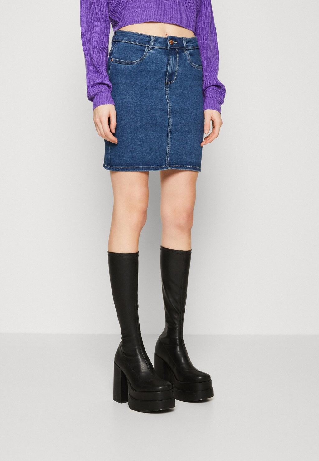 Джинсовая юбка Vero Moda, синий
Джинсовая юбка Vero Moda, синий