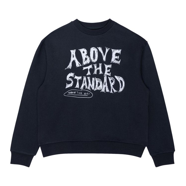 Топ Honor The Gift Above The Standard Crewneck 'Black'
Топ Honor The Gift Above The Standard Crewneck 'Black'