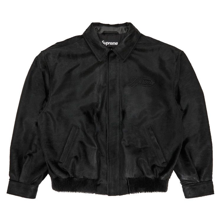 Куртка Supreme Ponyhair Varsity Jacket 'Black'
Куртка Supreme Ponyhair Varsity Jacket 'Black'