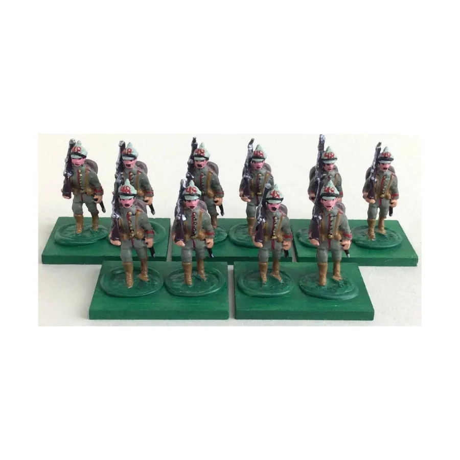 Немецкая пехота с коллекцией Пикельхаубе № 1, Battle Honors - World War I - Loose Miniatures (25mm)
Немецкая пехота с коллекцией Пикельхаубе № 1, Battle Honors - World War I - Loose Miniatures (25mm)