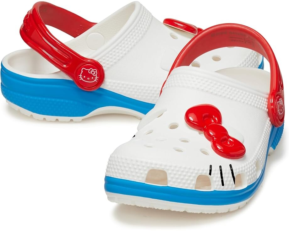Сабо Crocs Kids Hello Kitty IAM Classic Clog, белый
Сабо Crocs Kids Hello Kitty IAM Classic Clog, белый