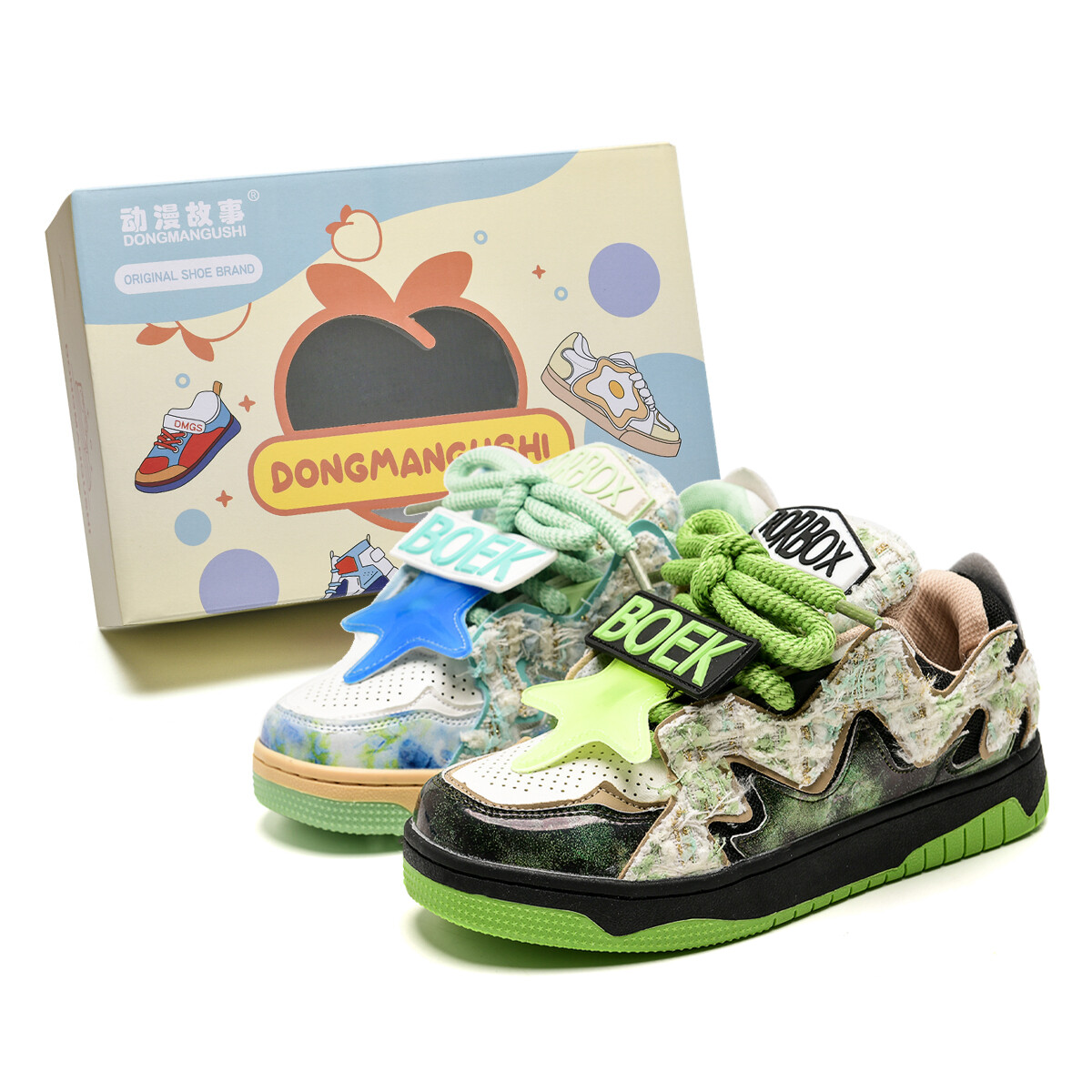 Кеды, обувь для скейтборда унисекс с низким верхом Anime Story, цвет Green Lake Blue
Кеды, обувь для скейтборда унисекс с низким верхом Anime Story, цвет Green Lake Blue