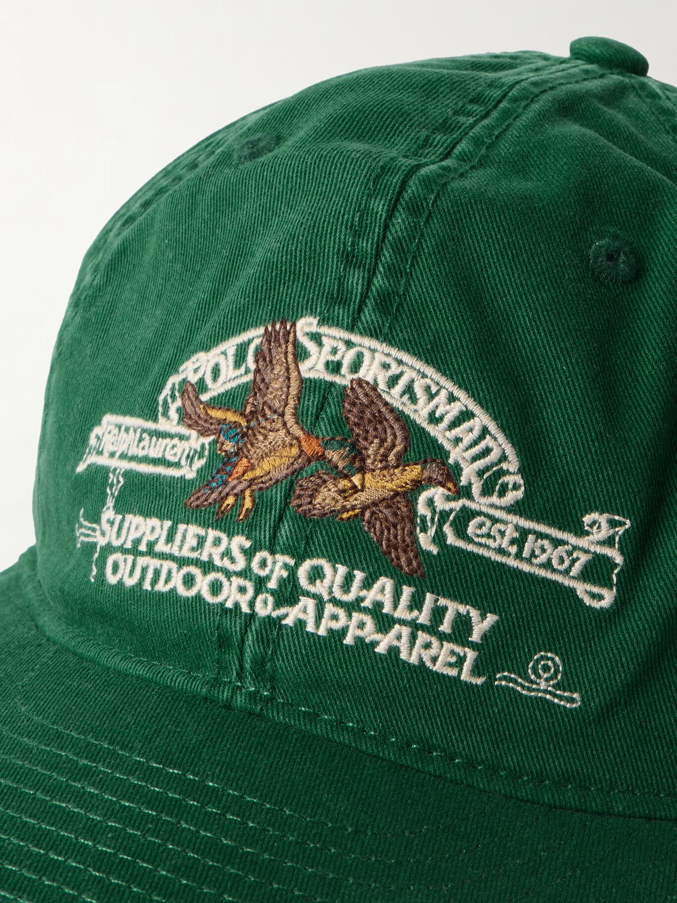 Бейсболка из хлопкового твила с вышитым логотипом Polo Country POLO RALPH LAUREN, зеленый
Бейсболка из хлопкового твила с вышитым логотипом Polo Country POLO RALPH LAUREN, зеленый