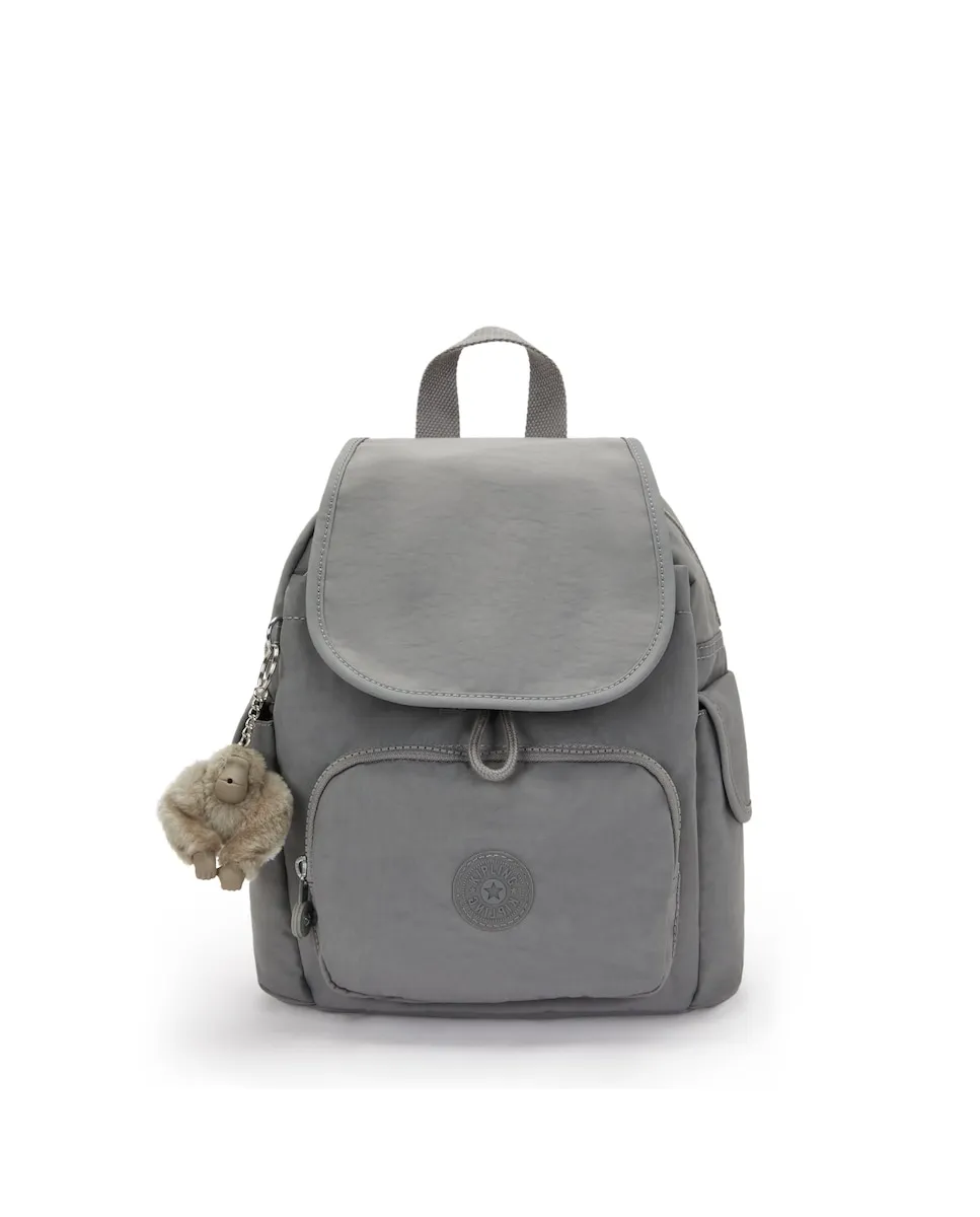 Женский рюкзак с клапаном и передним карманом Kipling, серый
Женский рюкзак с клапаном и передним карманом Kipling, серый