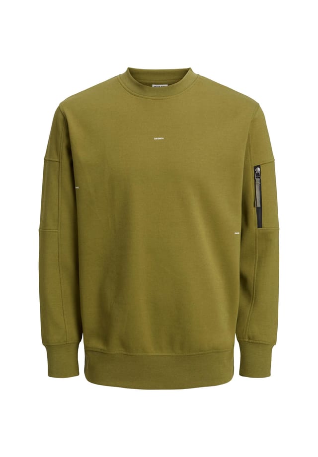 Толстовка-Свитер с круглым вырезом ребристыми манжетами и карманом на рукаве Jack & Jones, зеленый
Толстовка-Свитер с круглым вырезом ребристыми манжетами и карманом на рукаве Jack & Jones, зеленый