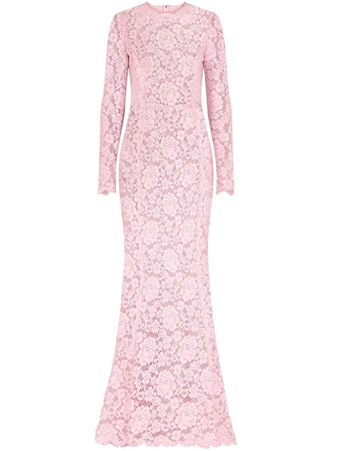 Dolce & Gabbana кружевное платье с длинными рукавами, розовый
Dolce & Gabbana кружевное платье с длинными рукавами, розовый
