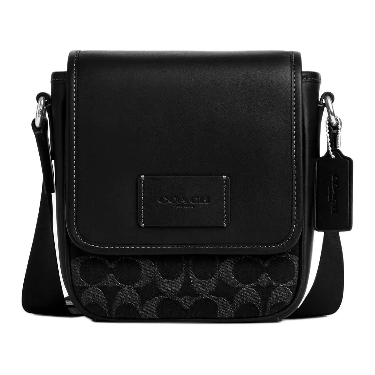 COACH Люксовый кожаный поясной рюкзак мини мужской серебристо-черный
COACH Люксовый кожаный поясной рюкзак мини мужской серебристо-черный