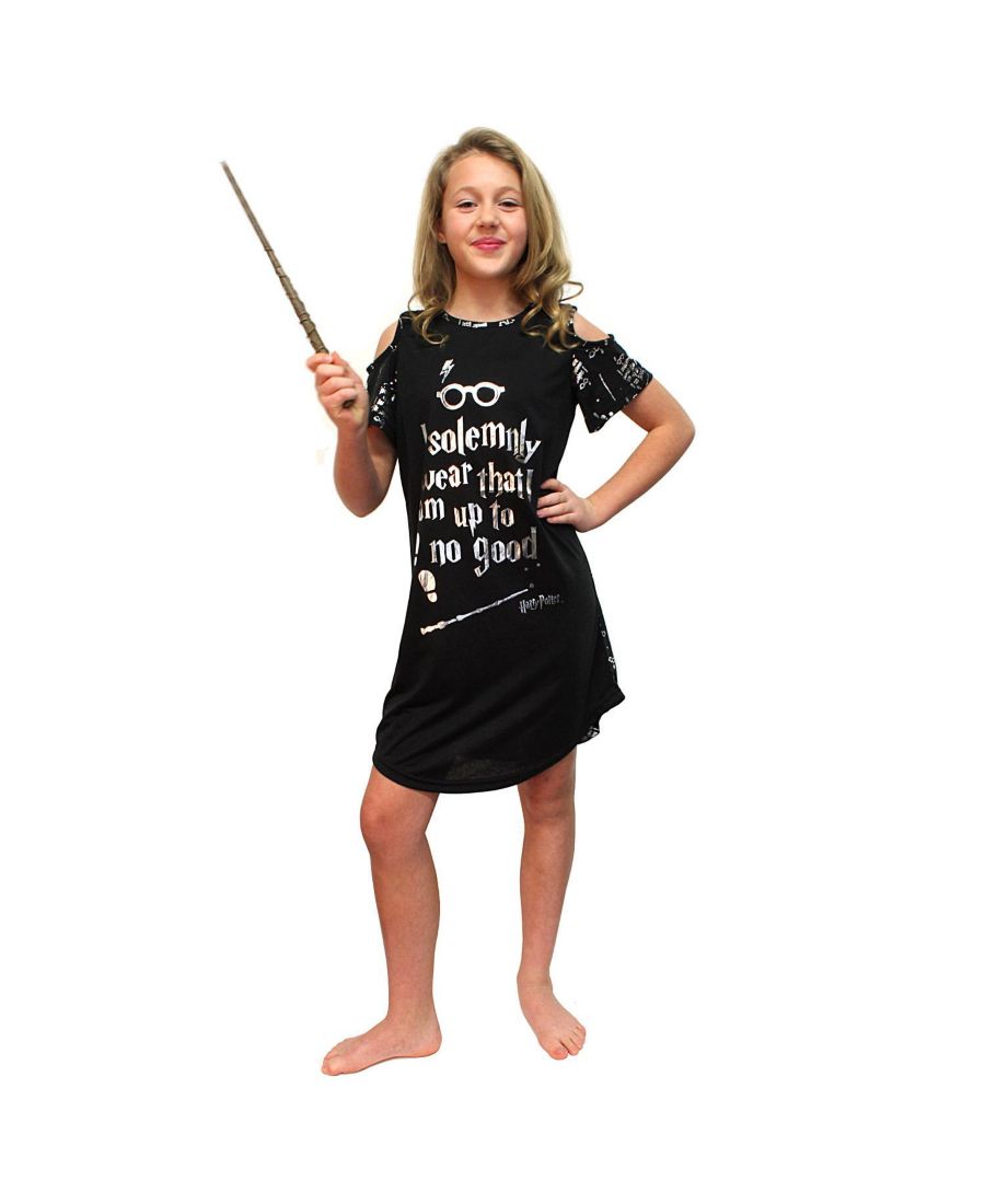 Детская ночная рубашка-пижама Intimo Girls' "Solemnly Swear" с открытыми плечами Harry Potter, No Color
Детская ночная рубашка-пижама Intimo Girls' "Solemnly Swear" с открытыми плечами Harry Potter, No Color