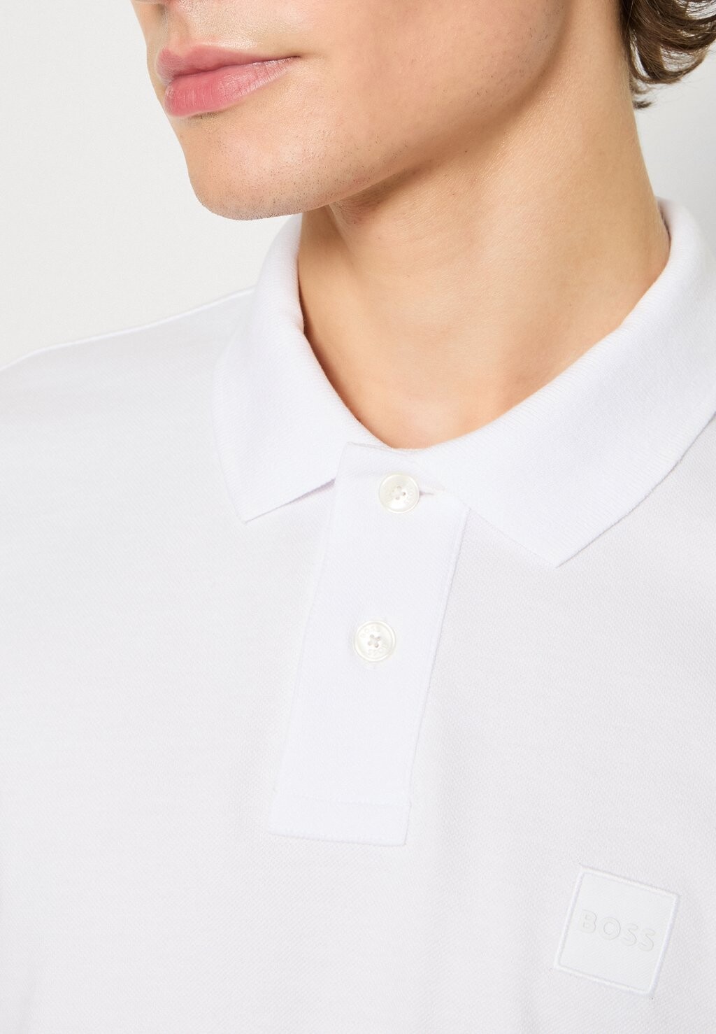 Рубашка-поло Passenger BOSS, белая
Рубашка-поло Passenger BOSS, белая
