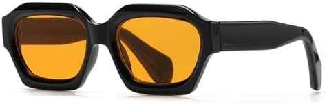 Мужские солнцезащитные очки с градиентным покрытием UV400 в стиле ретро, многоугольные, оранжевые, универсальный размер, глянцево-черно-оранжевые. 2027 год MTZJH, One Color
Мужские солнцезащитные очки с градиентным покрытием UV400 в стиле ретро, многоугольные, оранжевые, универсальный размер, глянцево-черно-оранжевые. 2027 год MTZJH, One Color