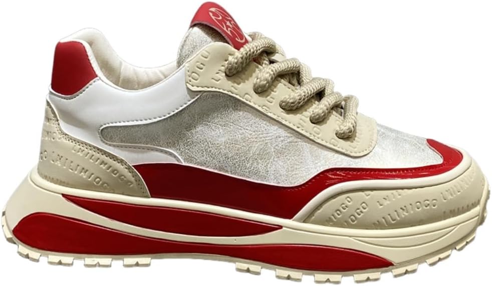 Повседневные мужские кроссовки с цветными блоками, дышащие, на шнуровке, стиль «папа», массивная подошва, обувь для повседневного ношения Lexamen, красный
Повседневные мужские кроссовки с цветными блоками, дышащие, на шнуровке, стиль «папа», массивная подошва, обувь для повседневного ношения Lexamen, красный