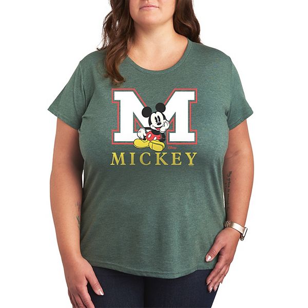 Футболка с принтом Mickey Mouse и вставками в стиле varsity, размер plus size Disney, Heather Juniper
Футболка с принтом Mickey Mouse и вставками в стиле varsity, размер plus size Disney, Heather Juniper