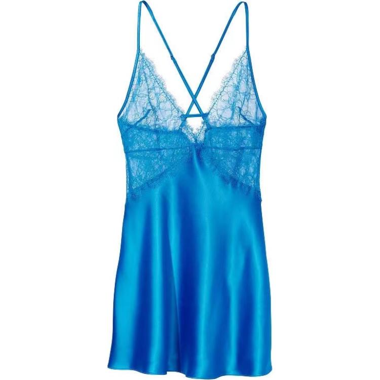 Ночная сорочка женская голубая Victoria's Secret
Ночная сорочка женская голубая Victoria's Secret